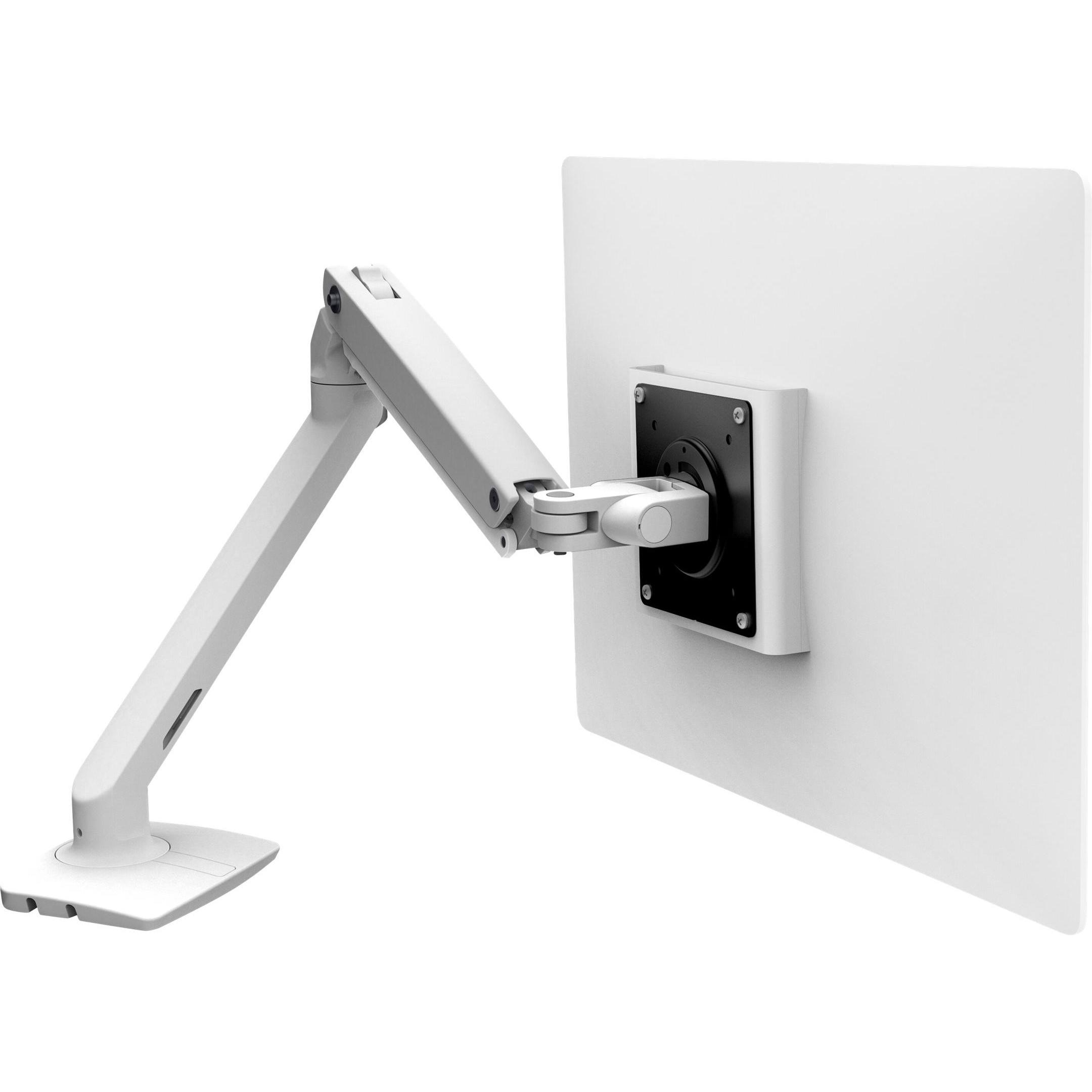 Thumbnail - Ergotron 45-486-216/Mxv Desk Monitor Arm (White) (Tisch, 34"), Monitor Halterung, Weiss