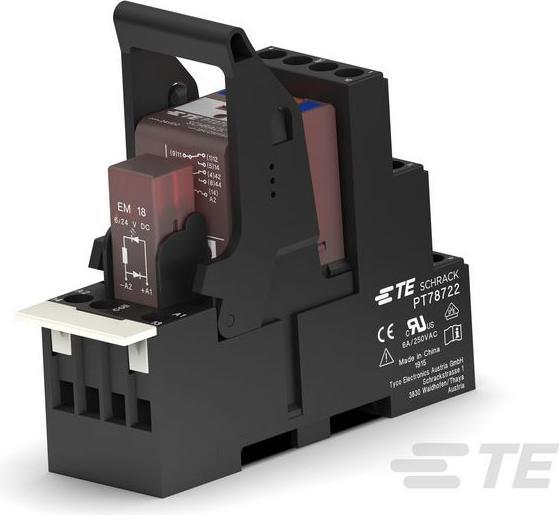 Produktbild TE Connectivity PT-Relais 12A 24VAC