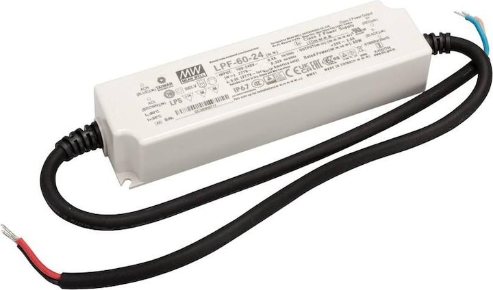 Immagine prodotto MeanWell LPF-60-24 Driver LED, LED Tra
