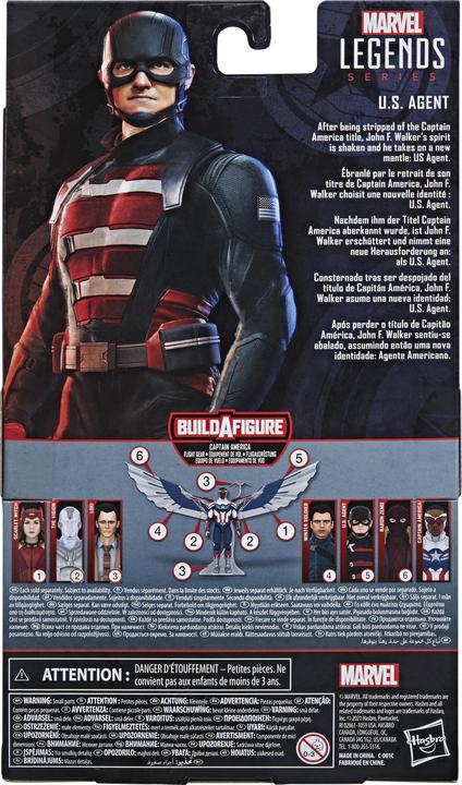 Produktbild Hasbro Marvel Legends Series 15 cm grosse U.S Agent Figur