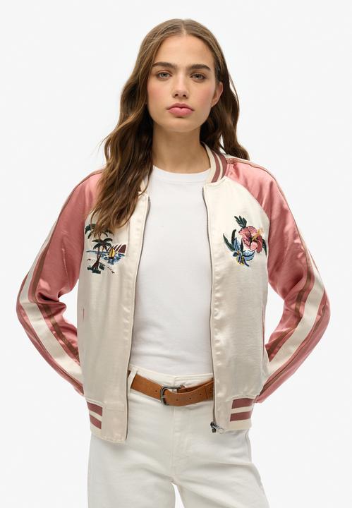 Produktbild Superdry SUIKAJAN EMBROIDERED BOMBER Dames Jas (10XL)