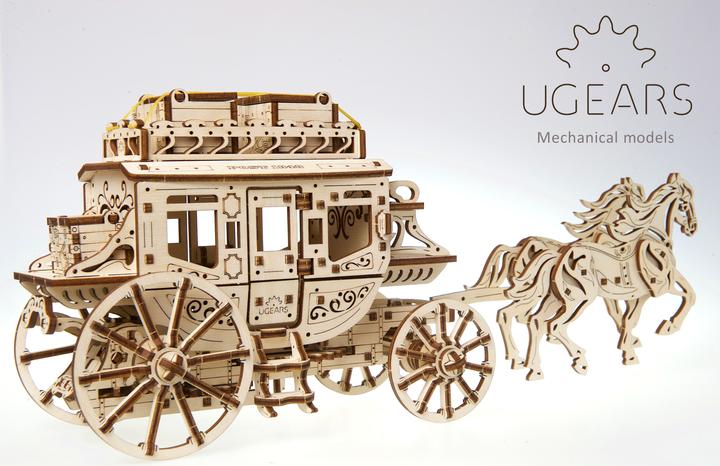 Produktbild Ugears Pferdekutsche