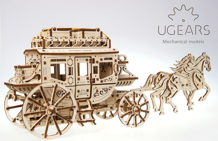 Immagine prodotto Ugears Carrozza trainata da cavalli