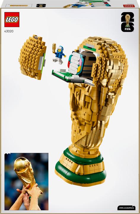 Immagine prodotto LEGO Offizieller Pokal der FIFA Fussball-Weltmeisterschaft (43020, LEGO Editions)