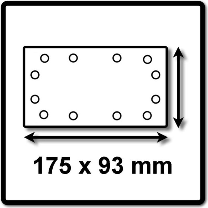 Produktbild Festool Schleifschuh SSH STF 93 x 175/8 2 Stück ( 2x 483905 ) für Rutscher RS 300, RS 3, LRS 93