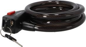 Actual product image Dunlop Spiral cable lock 12x1500mm ST