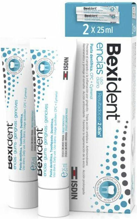 Image du produit Isdin Bexident Gums Daily Use Toothpaste - 2 X 25 Ml (25 ml)