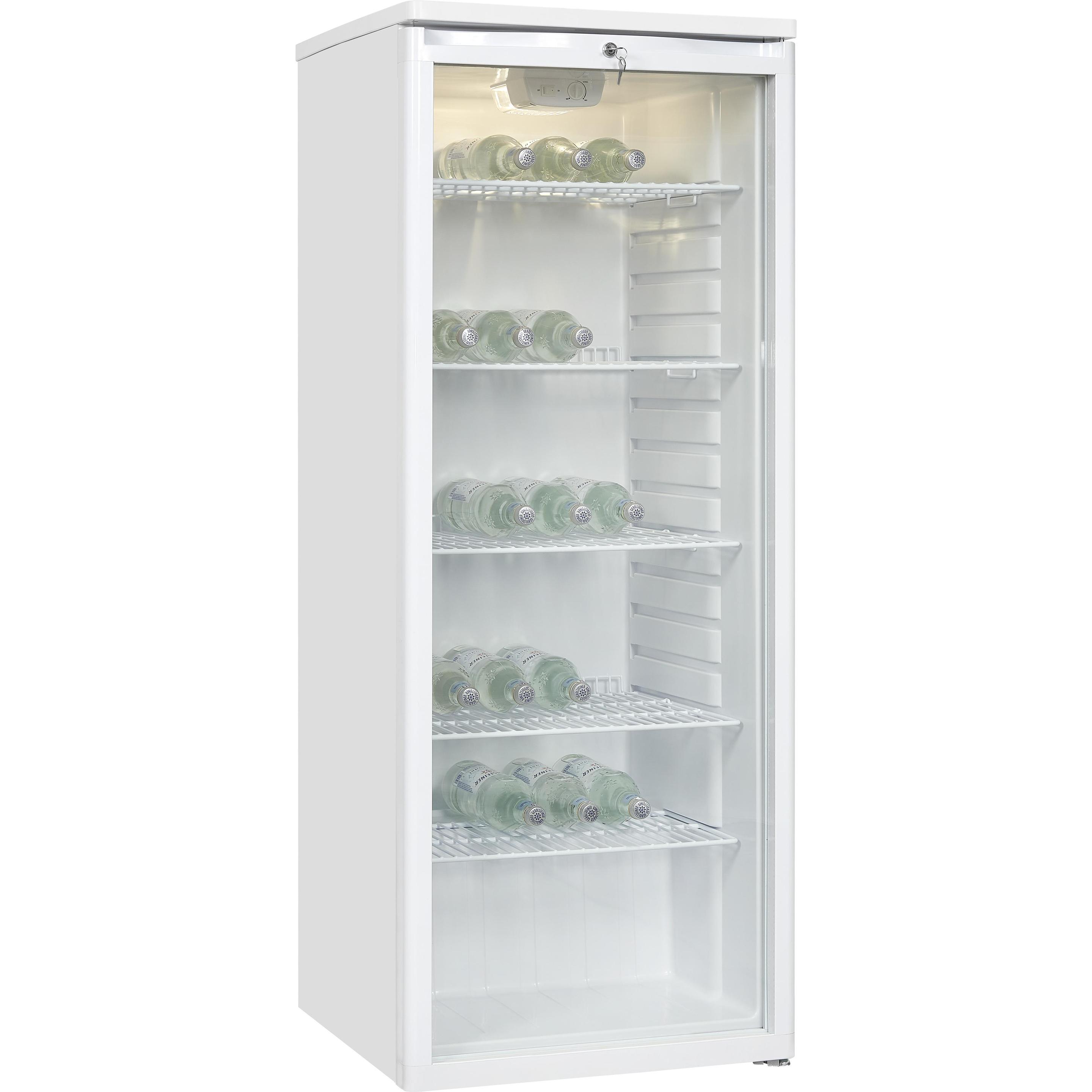 Exquisit GKS 260 GT 090 weiss, Kühlschrank Freistehend, Weiss