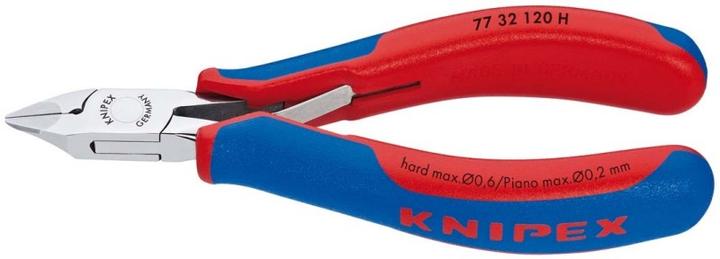 Actual product image Knipex Electronics Diagonal Cutter with carbide cutting edges (120 mm)