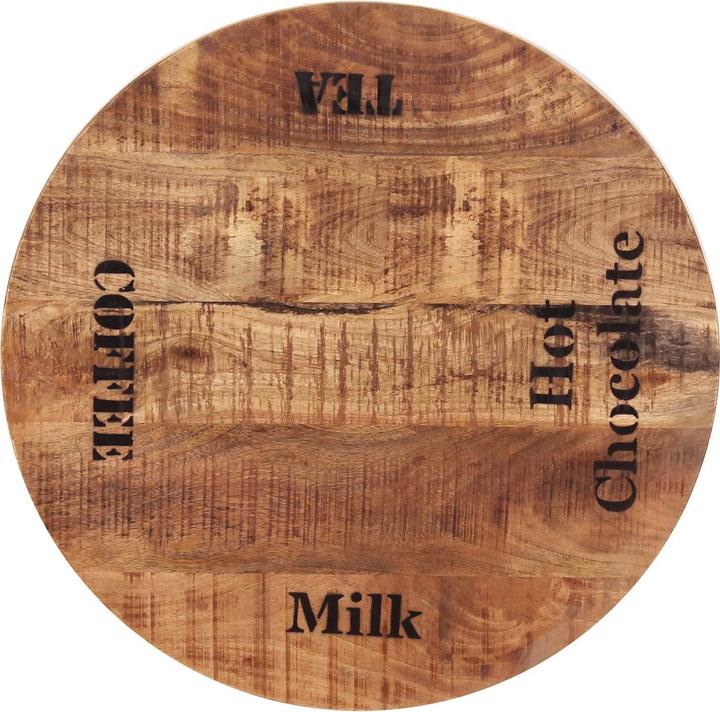 SIT Möbel Tischplatte rund natur (60 x 60 x 3 cm)