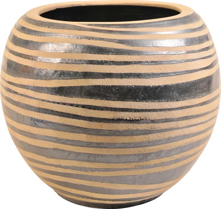 Actual product image Schubiger Ceramic Striped H: 48 cm