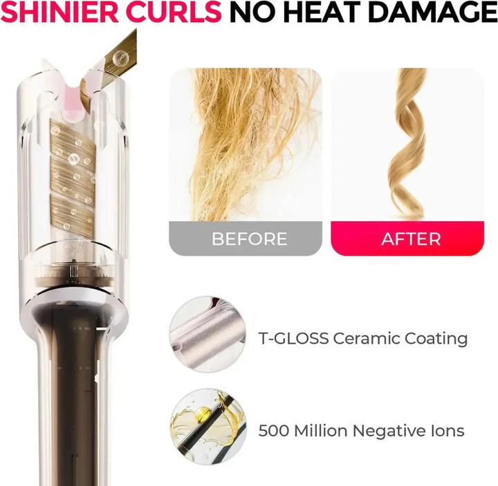 Actual product image Tymo Curlpro PNK