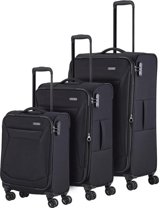 Actual product image Travelite Chios 4 wheel suitcase set 3-piece (184 l)