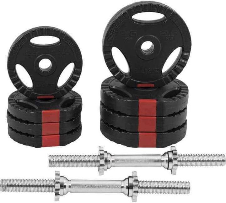 Image du produit Gorilla Sports Jeu d'haltères (4 x 1,25 kg, 4 x 2,5 kg)