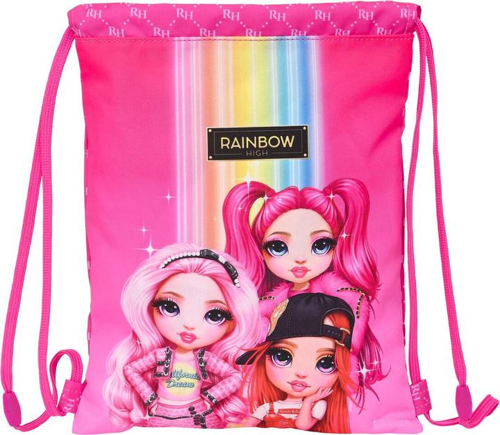 Rainbow Rucksack für Kinder High Pink 26 x 34 x 1 cm