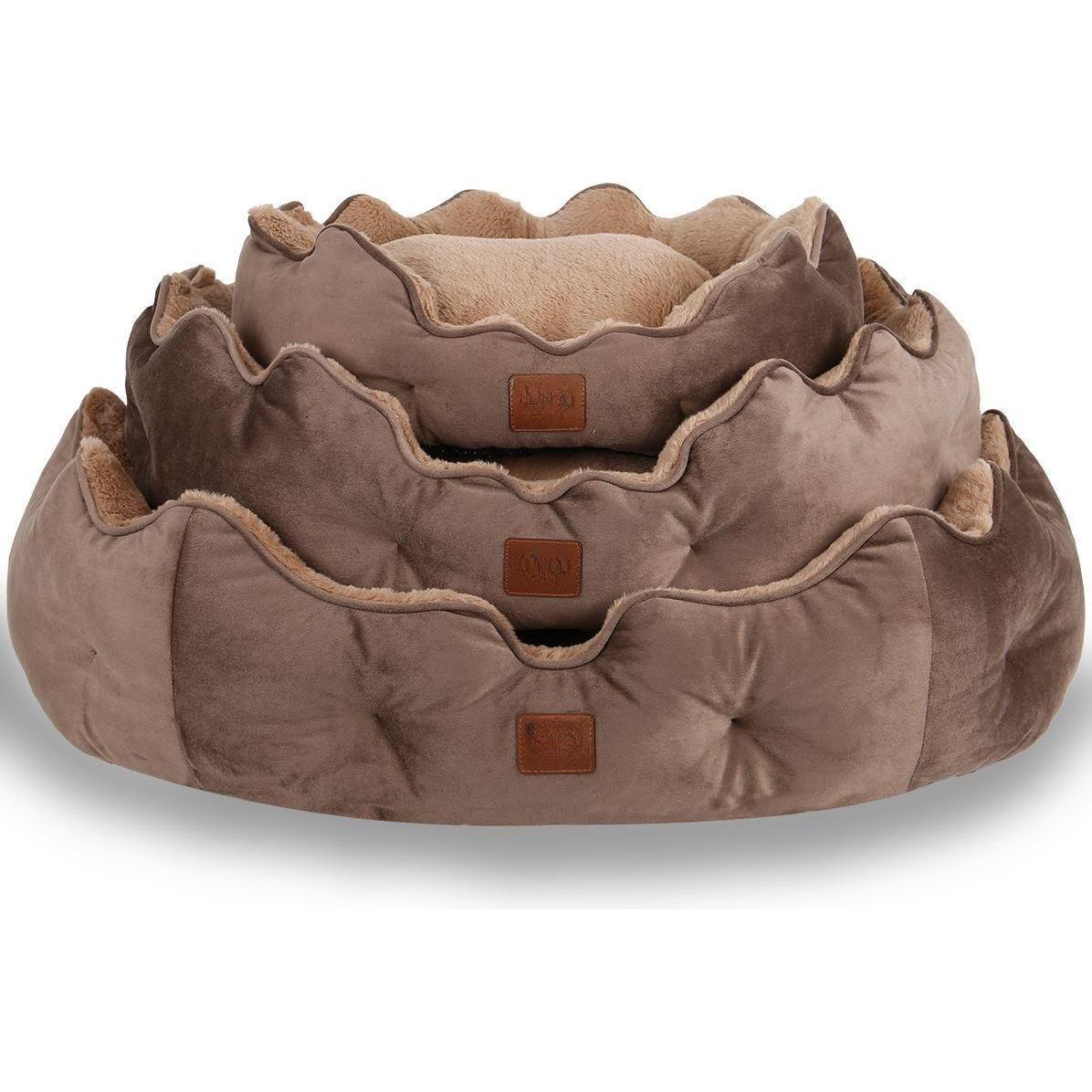 Paws & Whiskers Marrone Elsa Dog L Pet Bed (Cane, Gatto), Cuccia Per Cani + Cuccia Per Gatti