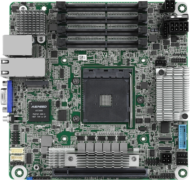 AsRock X570D4i-2t (AM4, AMD X570, Mini-ITX)