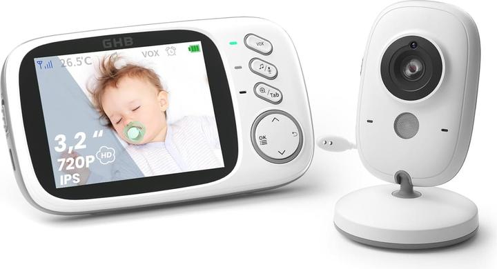 Immagine prodotto GHB Babyphone mit Kamera und LCD-Display (Video e audio)