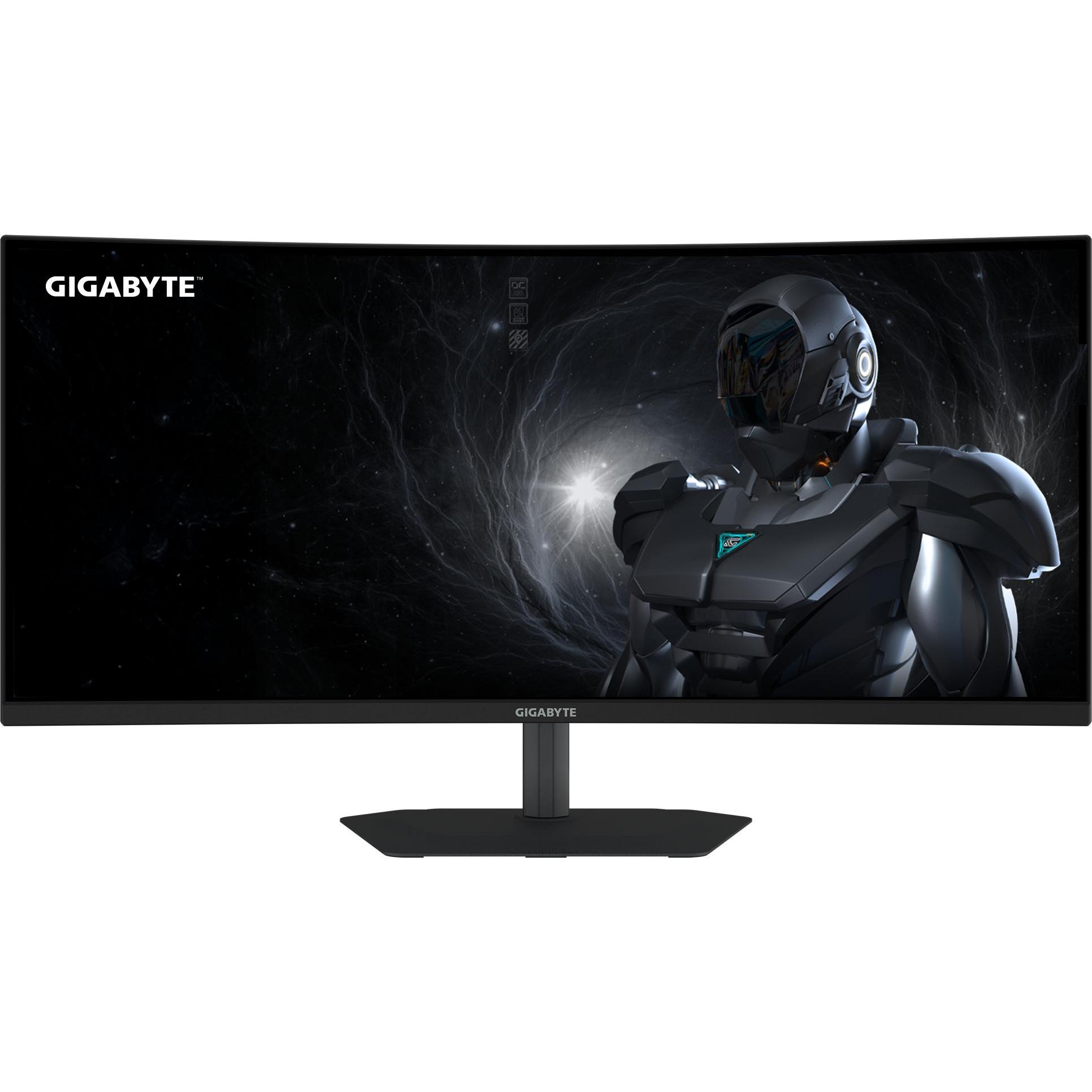 Gigabyte G34WQC2 (3440 x 1440 Pixel, 34"), Monitor, Schwarz