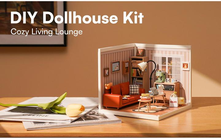 Actual product image Rolife Cozy Living Lounge - Diorama