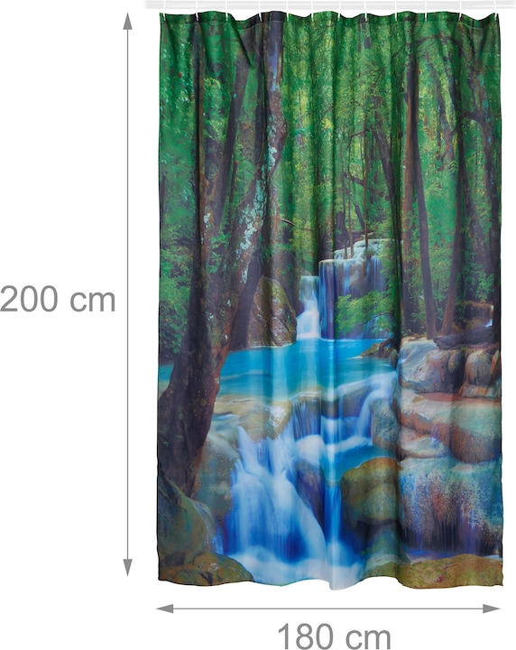 Actual product image Relaxdays Wasserfall (180 x 200 cm)