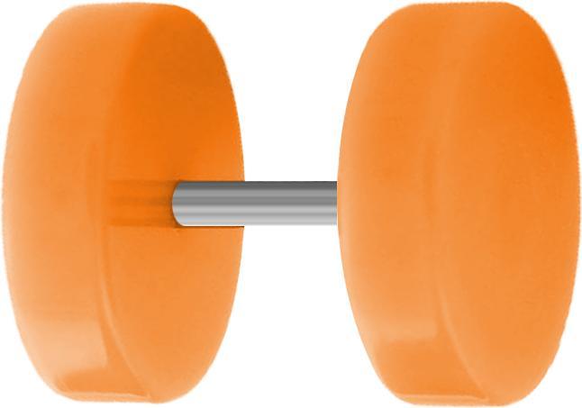 Immagine prodotto Star Piercing Spina finta arancione (Materiale sintetico, senza ottone)