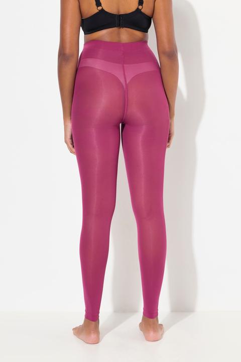 Produktbild Ulla Popken Strumpf-Leggings, 60 den, flache Nähte (60 DEN, 56, 58)