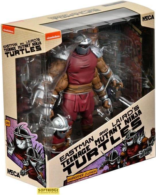 Produktbild Neca Tortues Ninja (Mirage Comics) figurine Shredder Clone & Mini Shredder (Deluxe) 18 cm