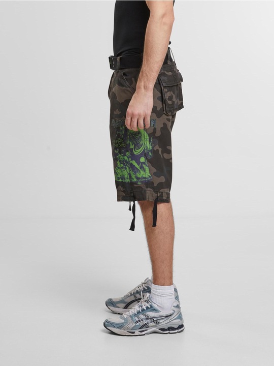 Actual product image Brandit Iron Maiden Savage Shorts The Number of The Beast - 188301 (XL)