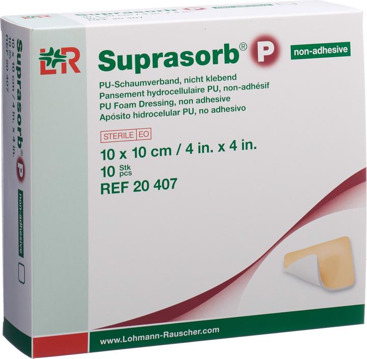 Produktbild Suprasorb Schaumverband 10x10cm n klebebend (10 x)