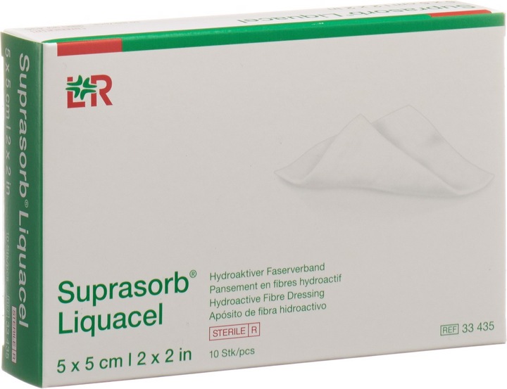 Actual product image Suprasorb Liquacel 5x5cm (10 x)