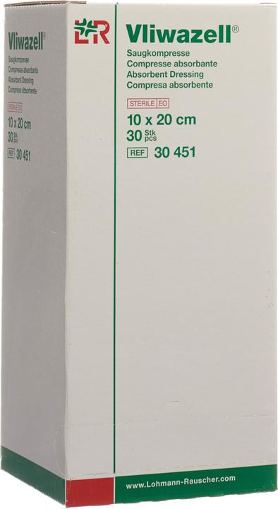 Actual product image Lohmann & Rauscher Saugkompresse 10x20cm steril