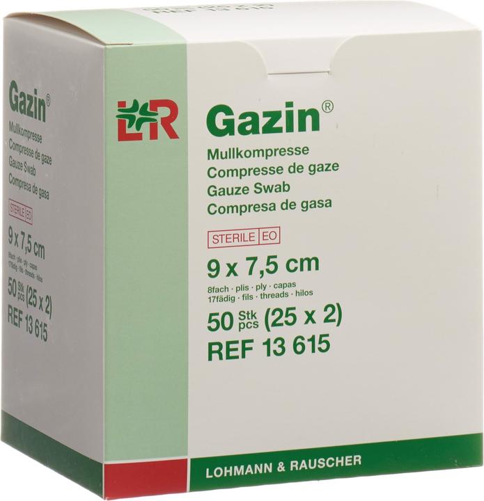 Image du produit Gazin Mullkompressen Set 7.5x9cm 8fach steril