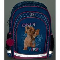 Actual product image Starpak Old School Backpack Good Vibes blue (446590)
