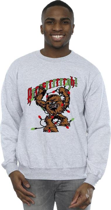 Immagine prodotto Star Wars Episode IV: A New Hope Chewbacca Argh Lights Felpa Uomo (4XL)