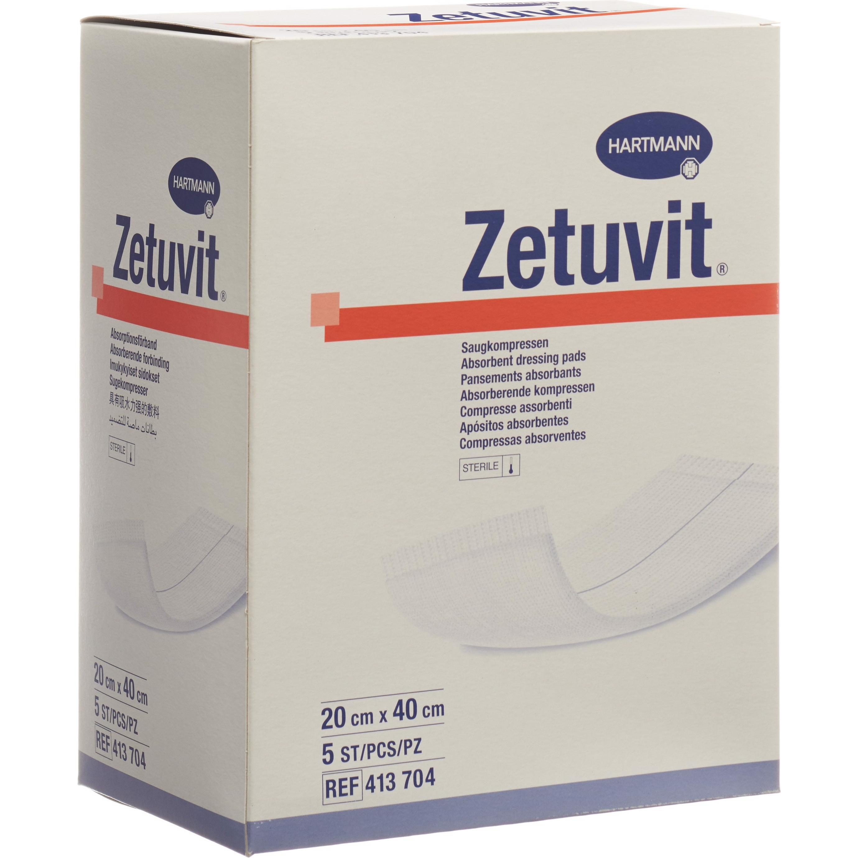 Thumbnail - Zetuvit, Verbandsmaterial, Absorptionsverband 20x40cm steril