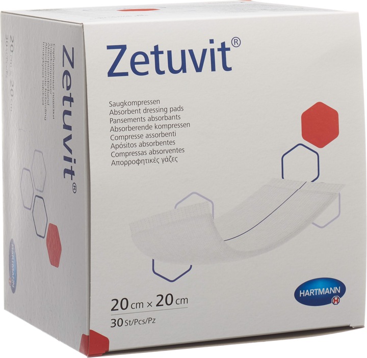 Produktbild Zetuvit Absorptionsverband 20x20cm
