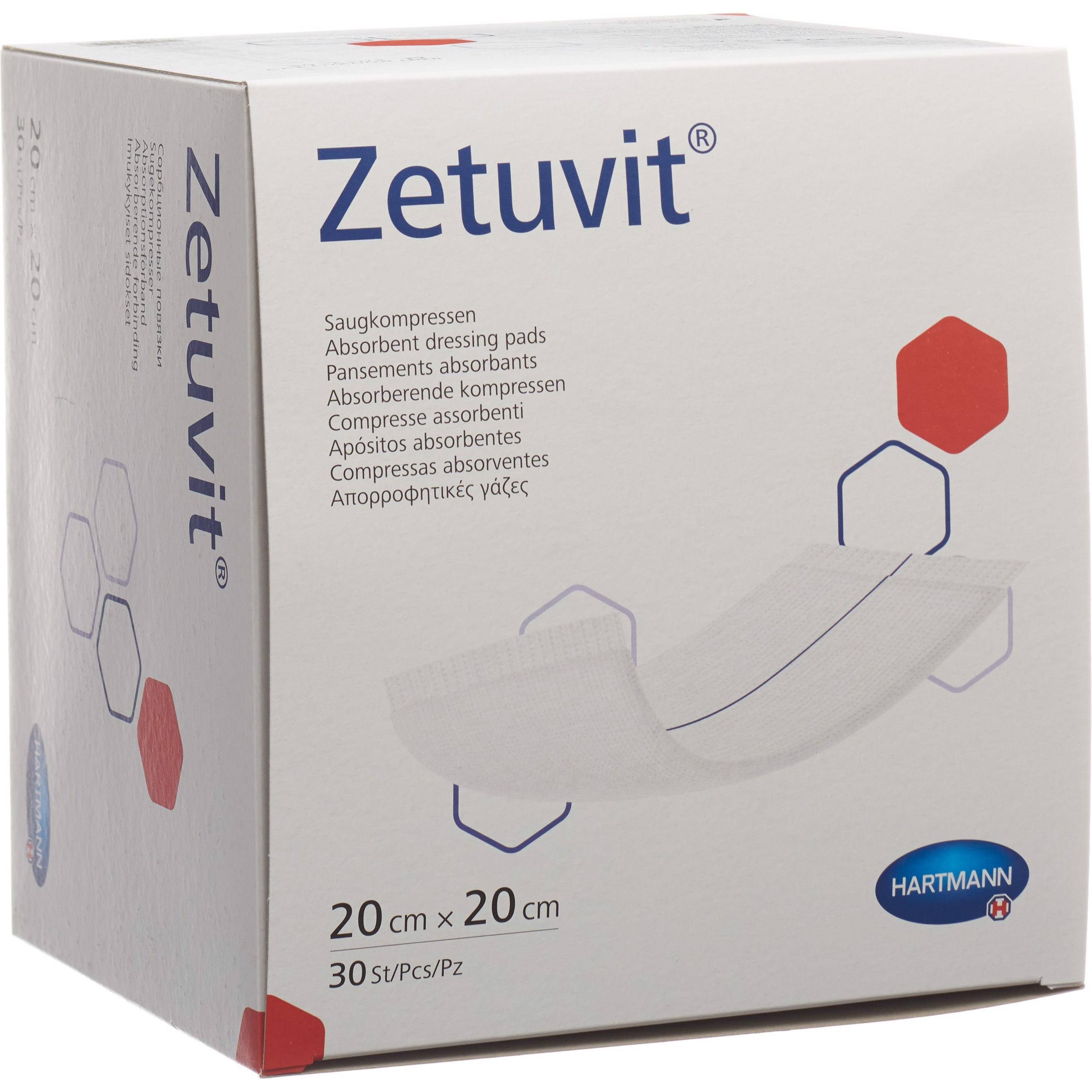 Zetuvit, Verbandsmaterial, Absorptionsverband 20x20cm