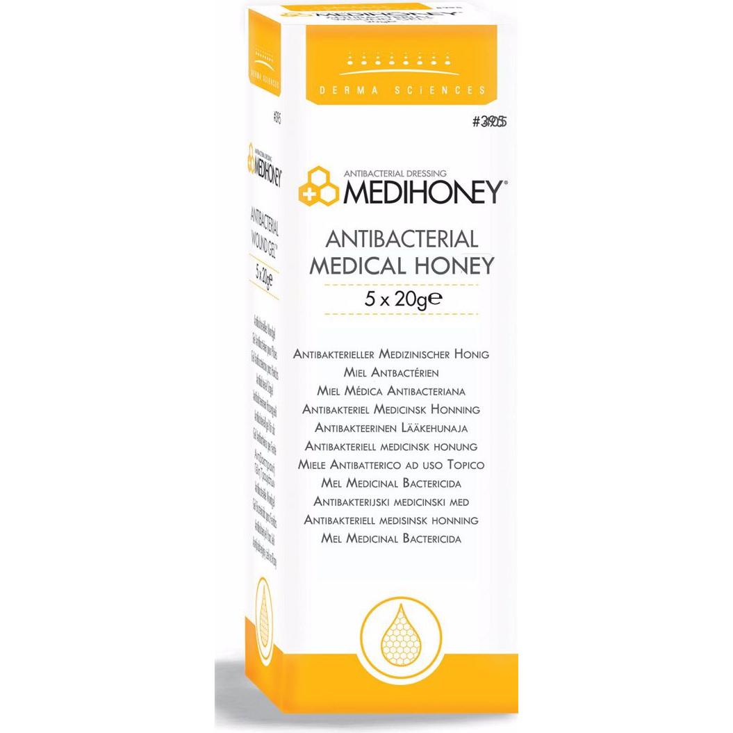 Medihoney, Wundversorgung, Medical Honey Antibacterial (340.58 ml, Gel)