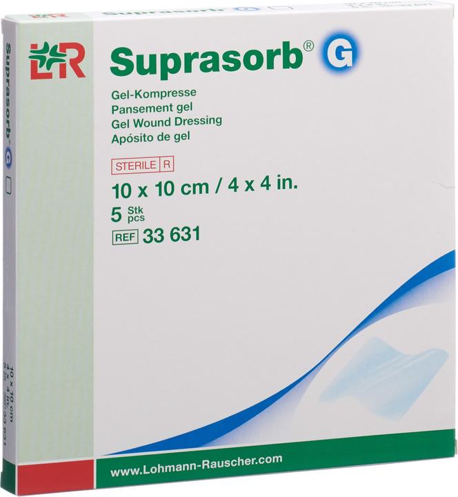 Suprasorb G Gel-Kompresse 10x10cm