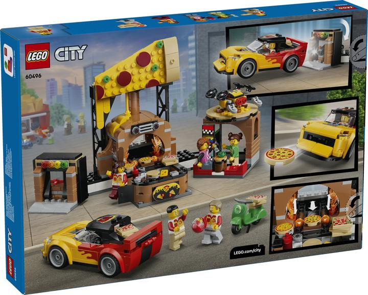 Actual product image LEGO Pizza delivery experience with vehicles (60496)
