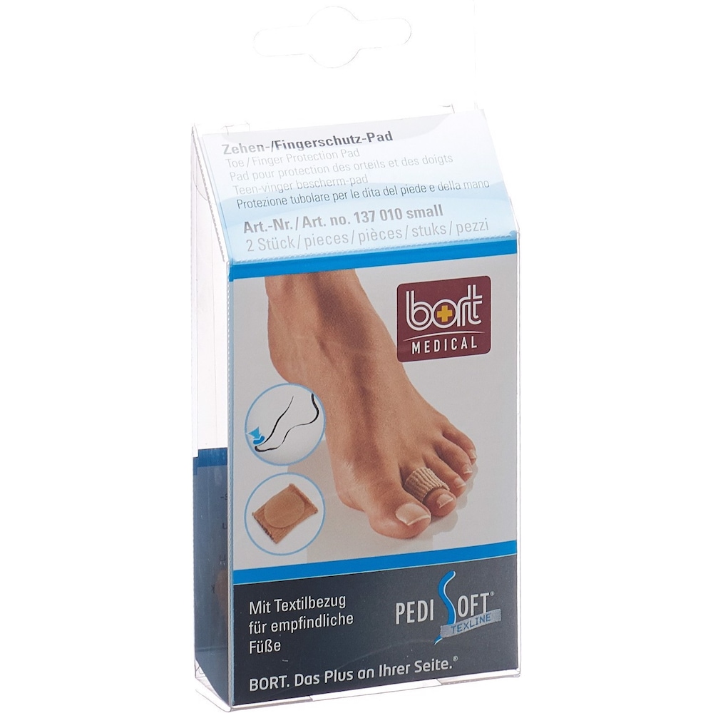 Bort Medical, Fusspflegemittel, Zehen Fingerschutz-Pad SM (Fussdeodorant & -puder)