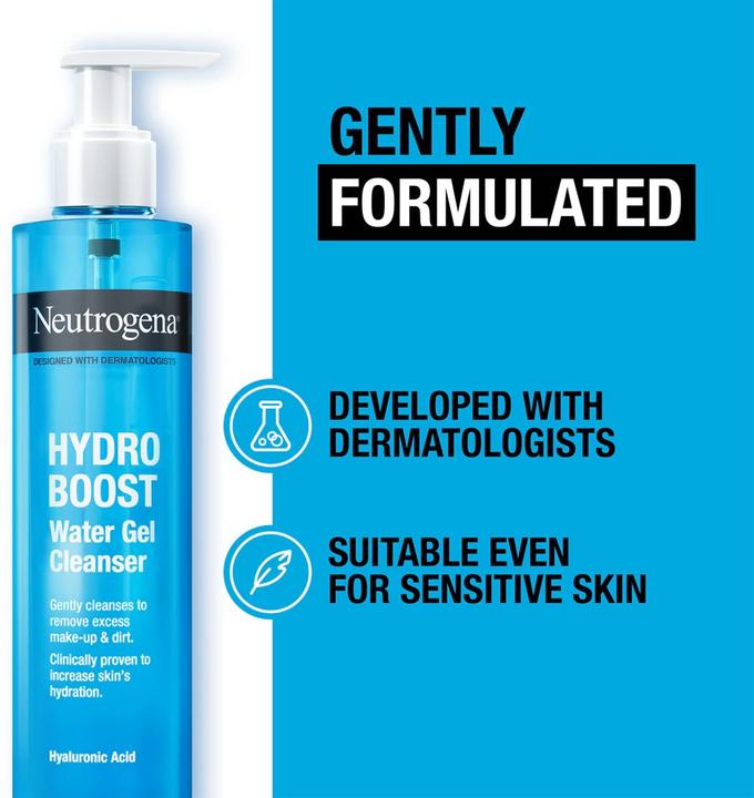 Actual product image Neutrogena Hydro Boost (Cleansing gel, 200 ml)