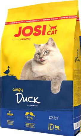 Produktbild Josera Katzenfutter trocken JosiCat Crispy Duck 650 g (Adult, 1 Stk., 650 g)