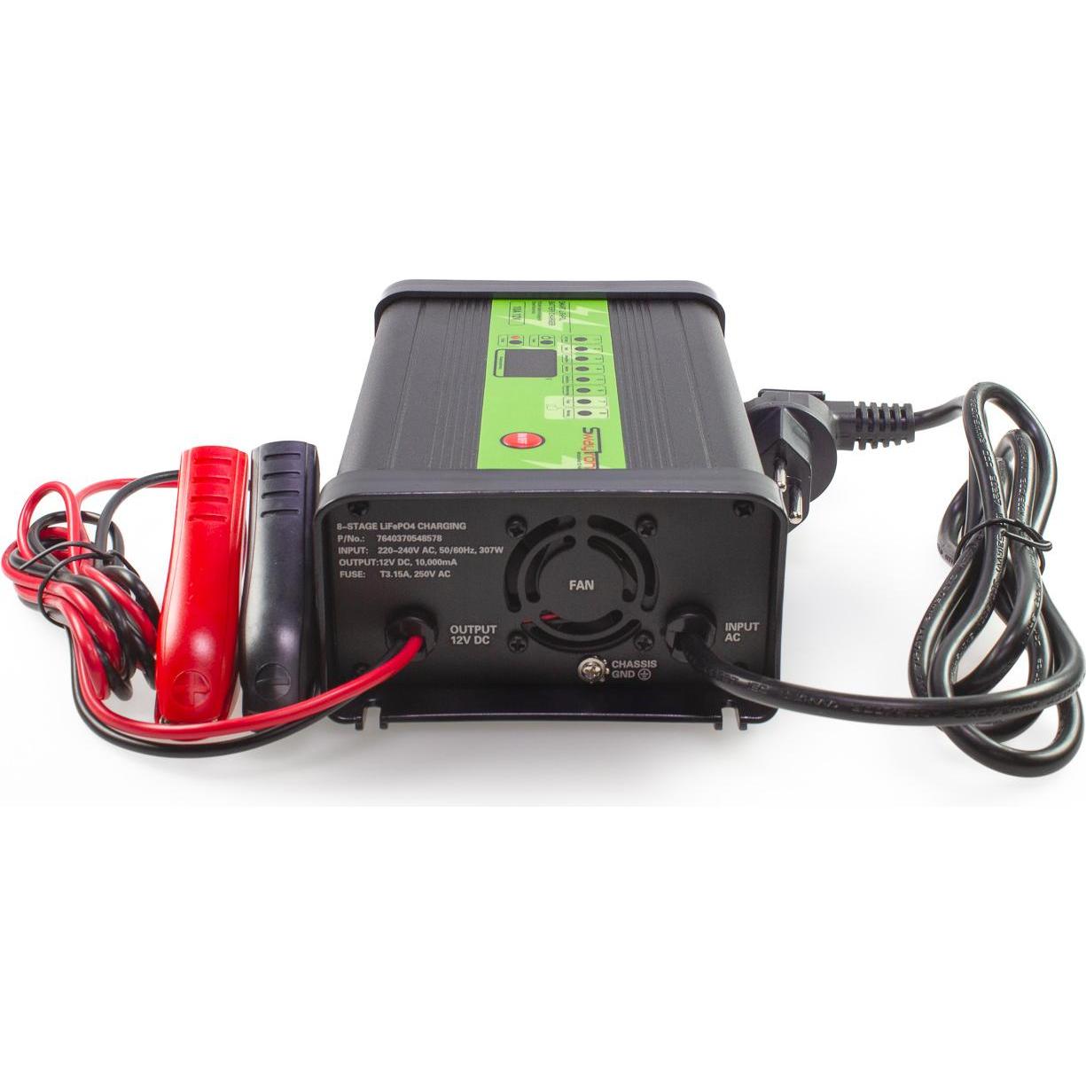 Thumbnail - Swaytronic, Batterieladegerät, Smart LiFePO 4 Battery Charger 14.6V 10A (14.4 V, 10 A)