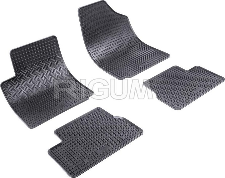 Produktbild Rigum Citroen C3 I - Gummi Fussmatten (1 Set à 4 Fussmatten)