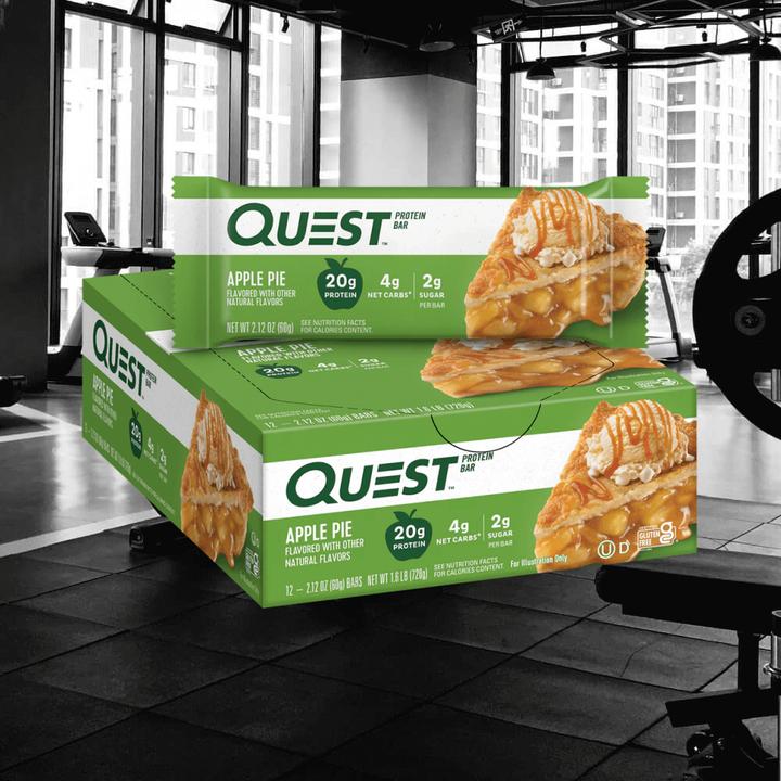 Actual product image Quest Nutrition Quest Bars (Apple Pie, 60 pcs., 720.12 g)