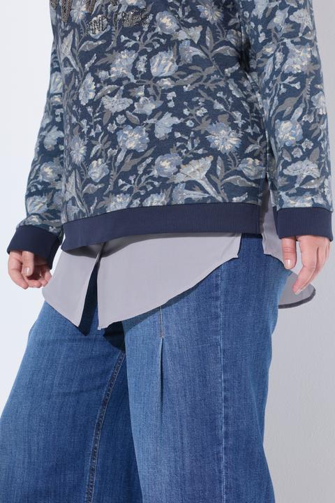 Produktbild Ulla Popken Blusen-Verlängerung, A-Linie, gerundeter Saum (62)