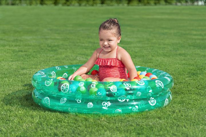 Actual product image Triton Splash & Play Inflatable Ball Pit and Play Pool with 50 Play Balls