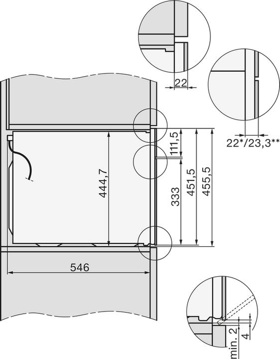 Actual product image Miele H 7840-60 BMX 125 Gala Ed